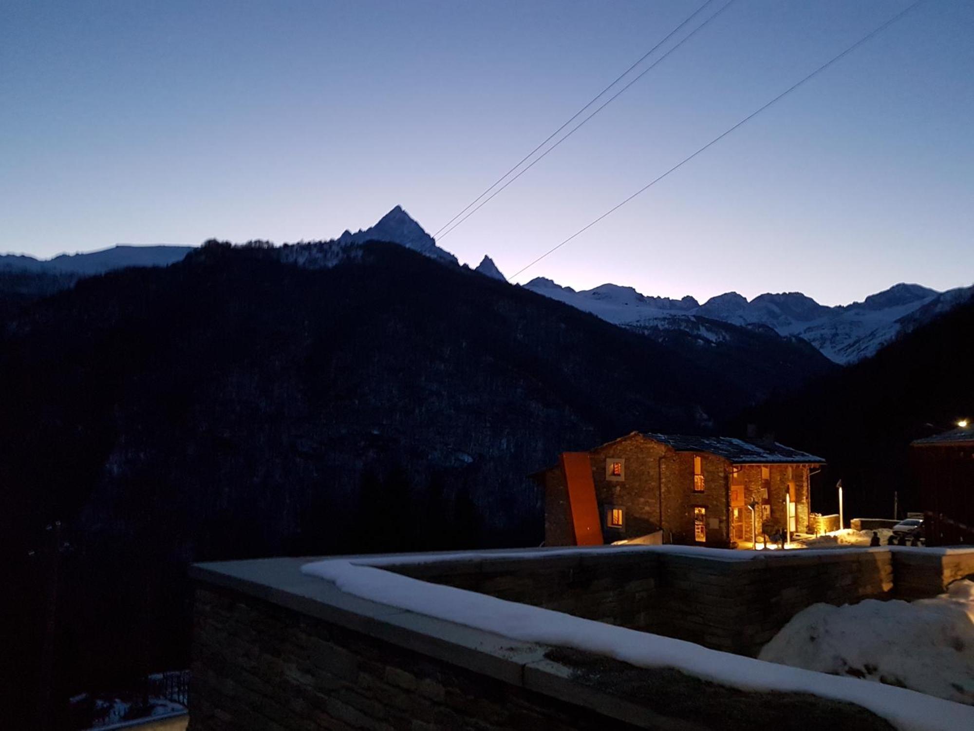 Rifugio Galaberna Otel Ostana Dış mekan fotoğraf